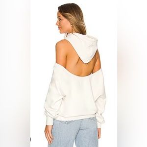 NSF Tricia Cold Shoulder Sweatshirt Size S